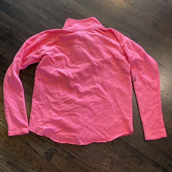 Victorias Secret Pink 1/4 Zip Medium M EUC - Picture 7 of 7